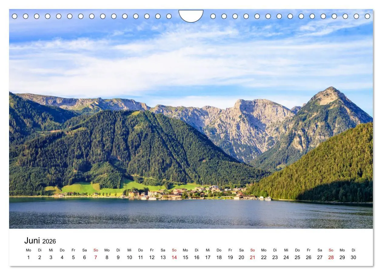 Bild: 9783457322291 | Traumhafter Achensee - eine kalendarische Reise (Wandkalender 2026...