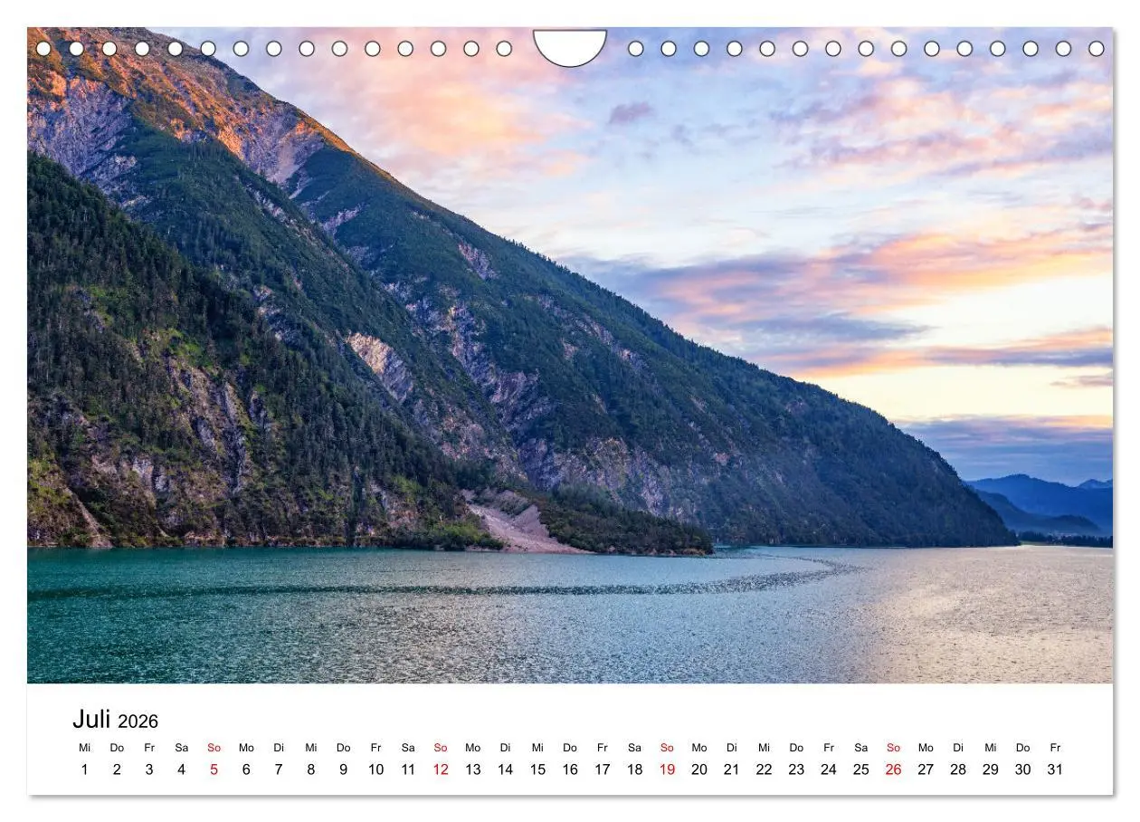 Bild: 9783457322291 | Traumhafter Achensee - eine kalendarische Reise (Wandkalender 2026...