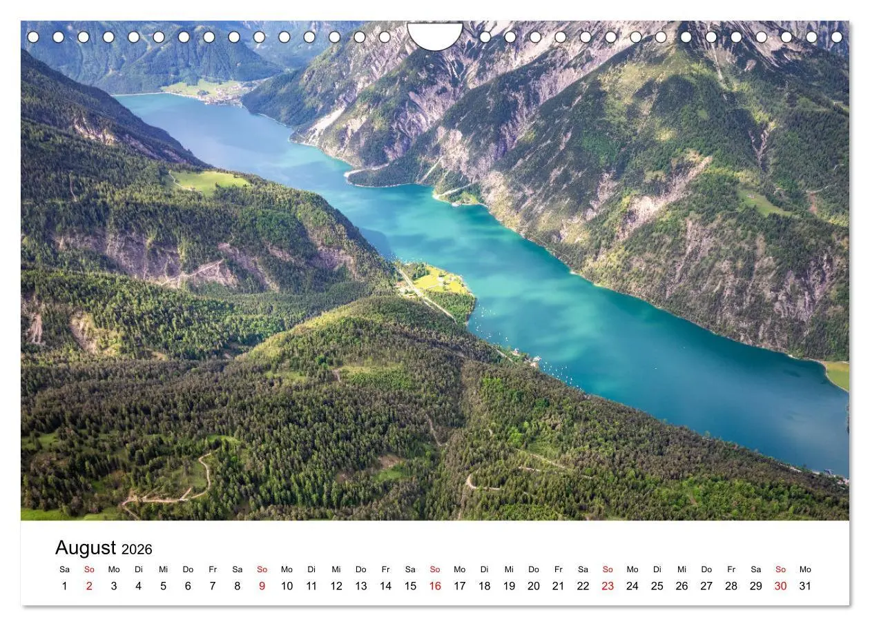Bild: 9783457322291 | Traumhafter Achensee - eine kalendarische Reise (Wandkalender 2026...