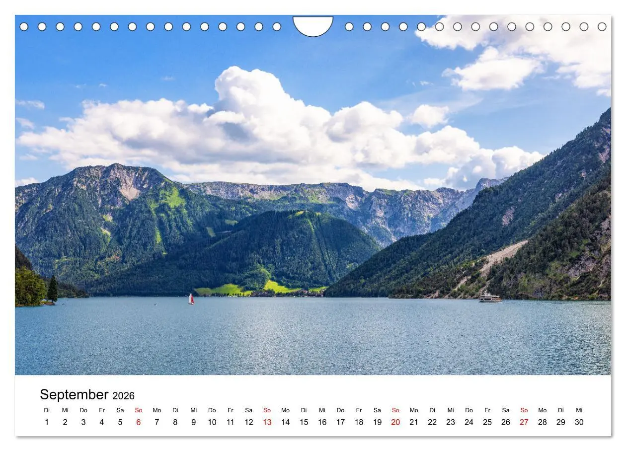 Bild: 9783457322291 | Traumhafter Achensee - eine kalendarische Reise (Wandkalender 2026...