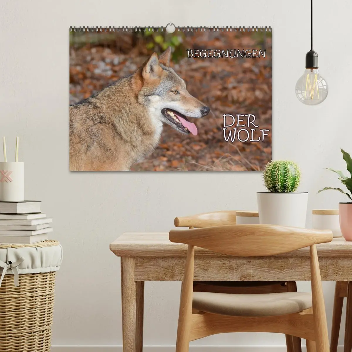 Bild: 9783457872291 | Begegnungen DER WOLF (Wandkalender 2026 DIN A3 quer), CALVENDO...
