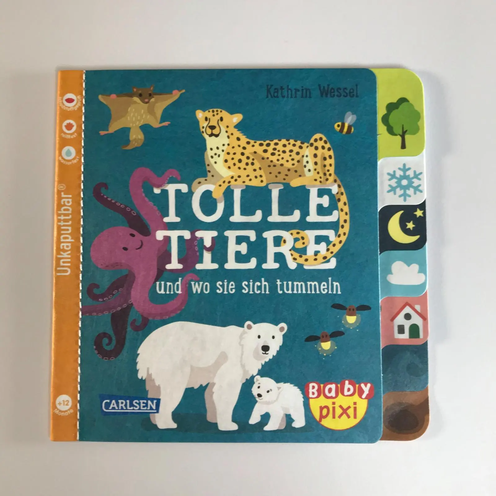 Bild: 9783551062291 | Baby Pixi (unkaputtbar) 114: Tolle Tiere | Kathrin Wessel | Buch