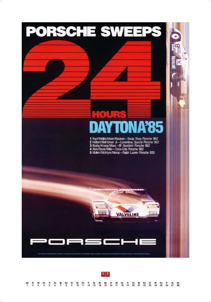 Bild: 9783667132291 | Porsche Rennplakate 2027 | Edwin Baaske | Kalender | 14 S. | Deutsch