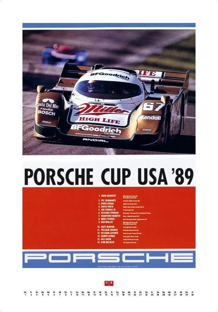 Bild: 9783667132291 | Porsche Rennplakate 2027 | Edwin Baaske | Kalender | 14 S. | Deutsch