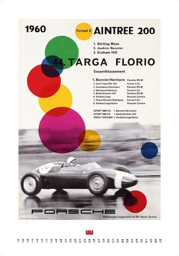 Bild: 9783667132291 | Porsche Rennplakate 2027 | Edwin Baaske | Kalender | 14 S. | Deutsch