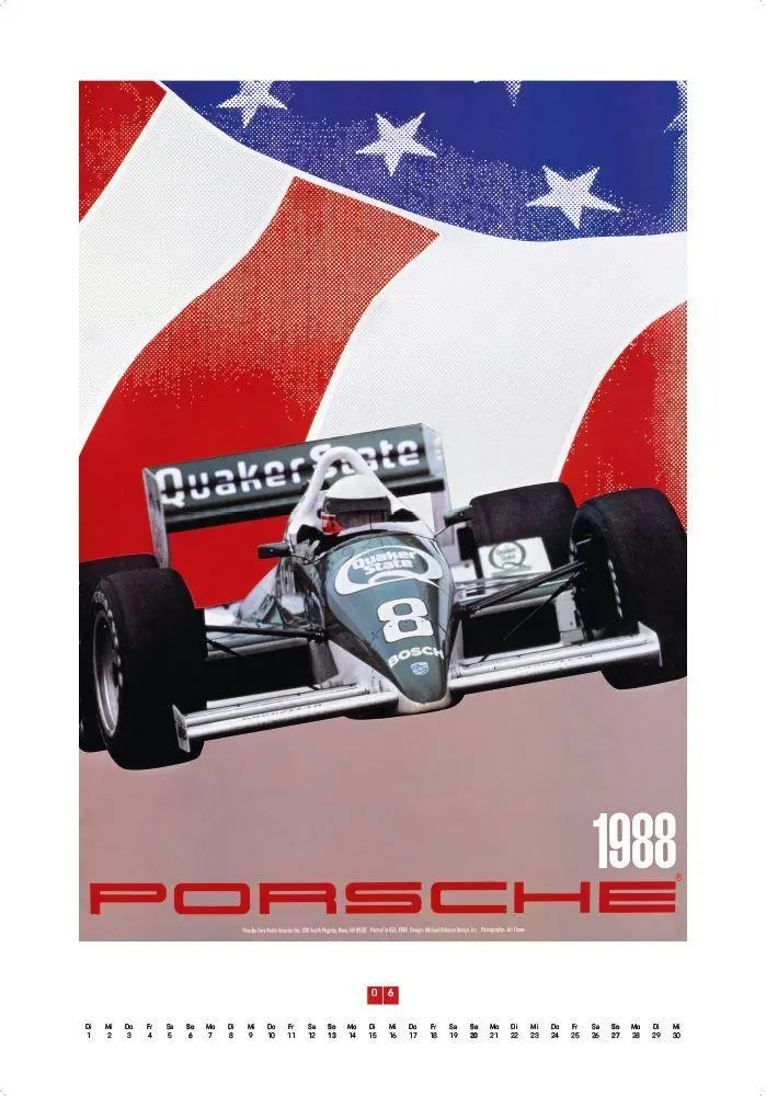 Bild: 9783667132291 | Porsche Rennplakate 2027 | Edwin Baaske | Kalender | 14 S. | Deutsch