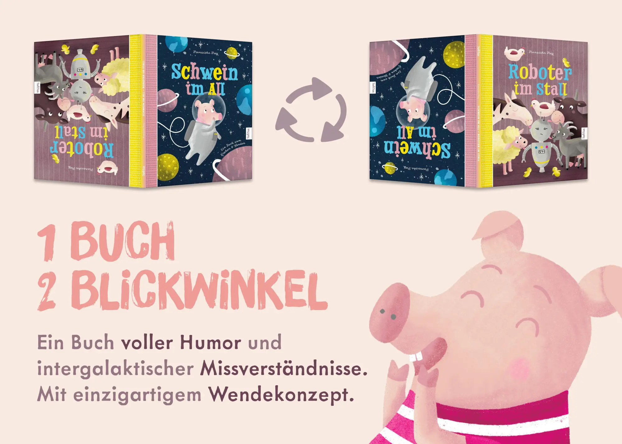 Bild: 9783690282291 | Schwein im All - Roboter im Stall | Franziska Frey | Buch | 44 S.