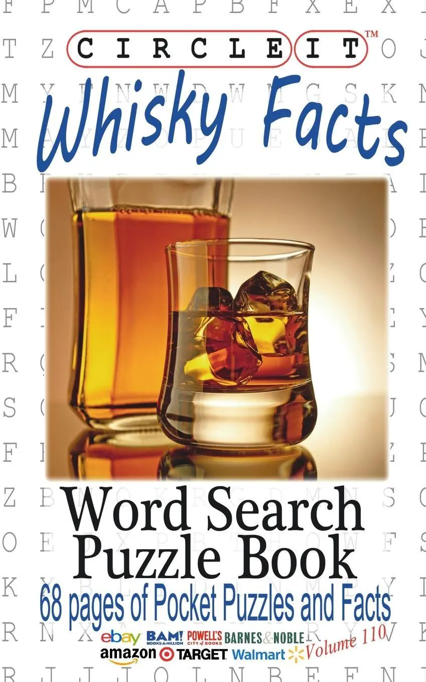 Cover: 9781945512391 | Circle It, Whisky Facts (Whiskey), Word Search, Puzzle Book | Buch
