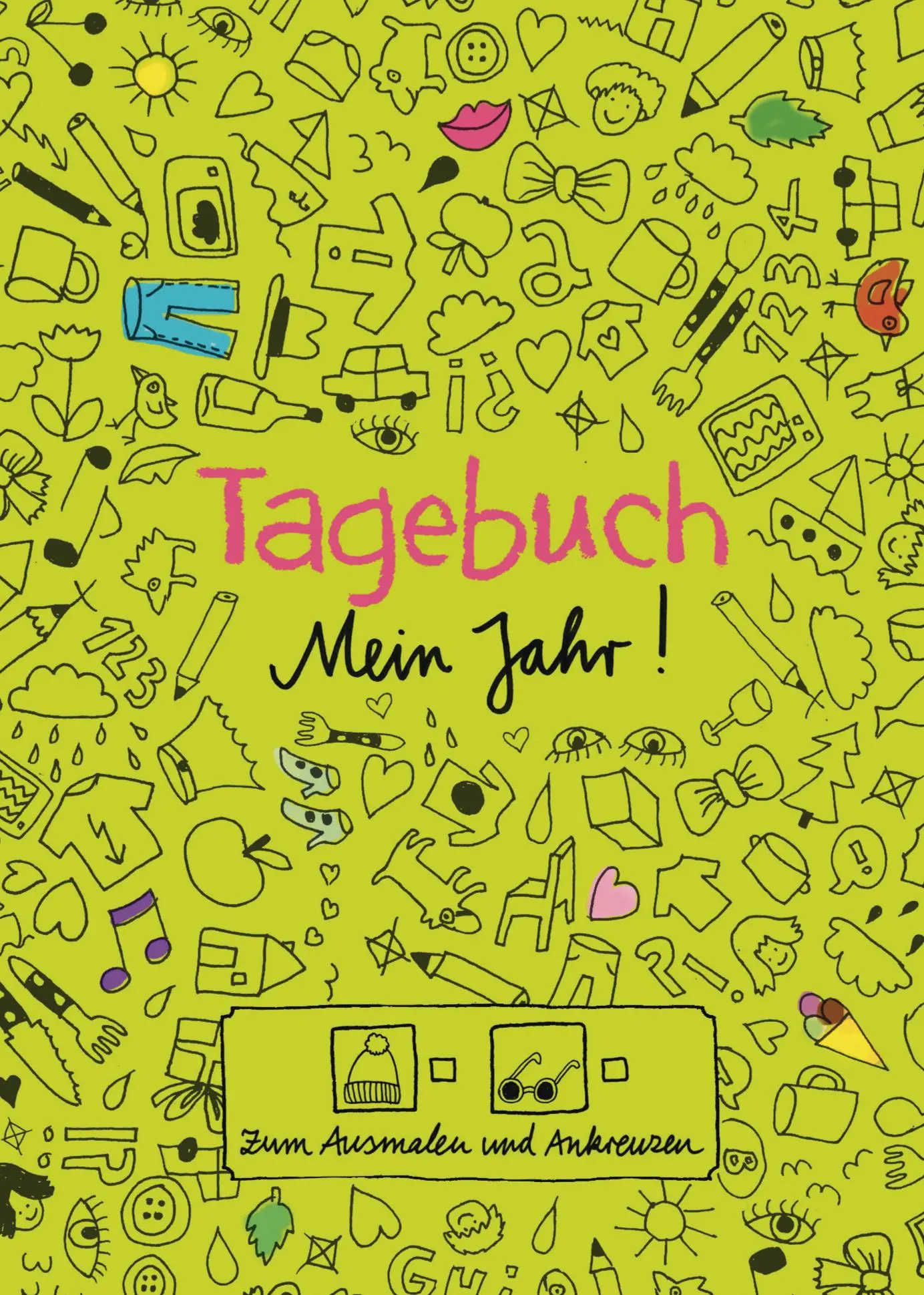 Cover: 9783442392391 | Tagebuch - Mein Jahr! | Zum Ausmalen und Ankreuzen | Doro Ottermann