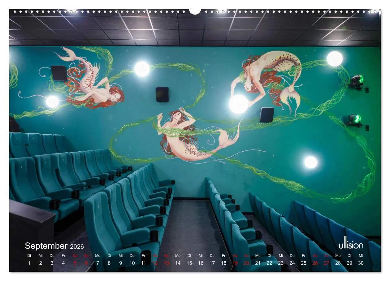 Bild: 9783457552391 | GANZ GROSSES KINO - Meisterwerke der Wandgestaltung (Wandkalender...