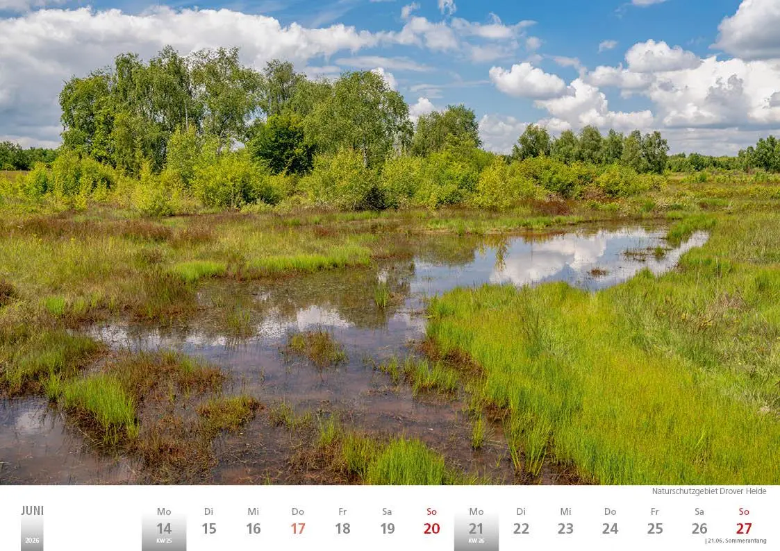 Bild: 9783965352391 | Die Eifel in Wort und Bild 2026 Bildkalender A4 quer, 28 Bilder auf...