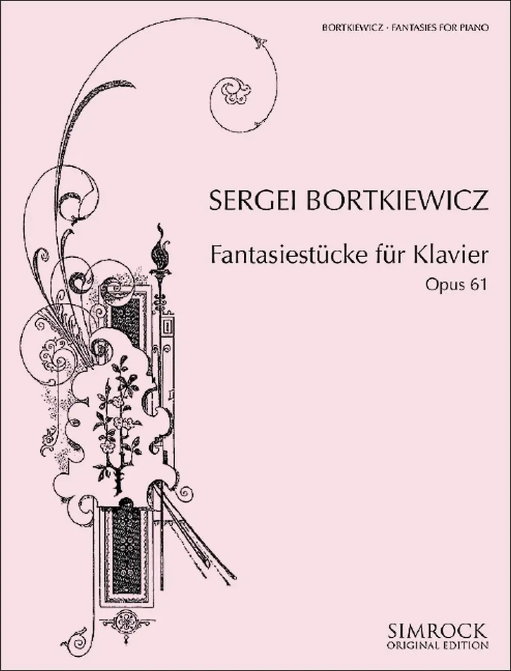 Cover: 9790221122391 | Bortkiewicz, S: Fantasiestücke für Klavier | op. 61. Klavier. | Buch