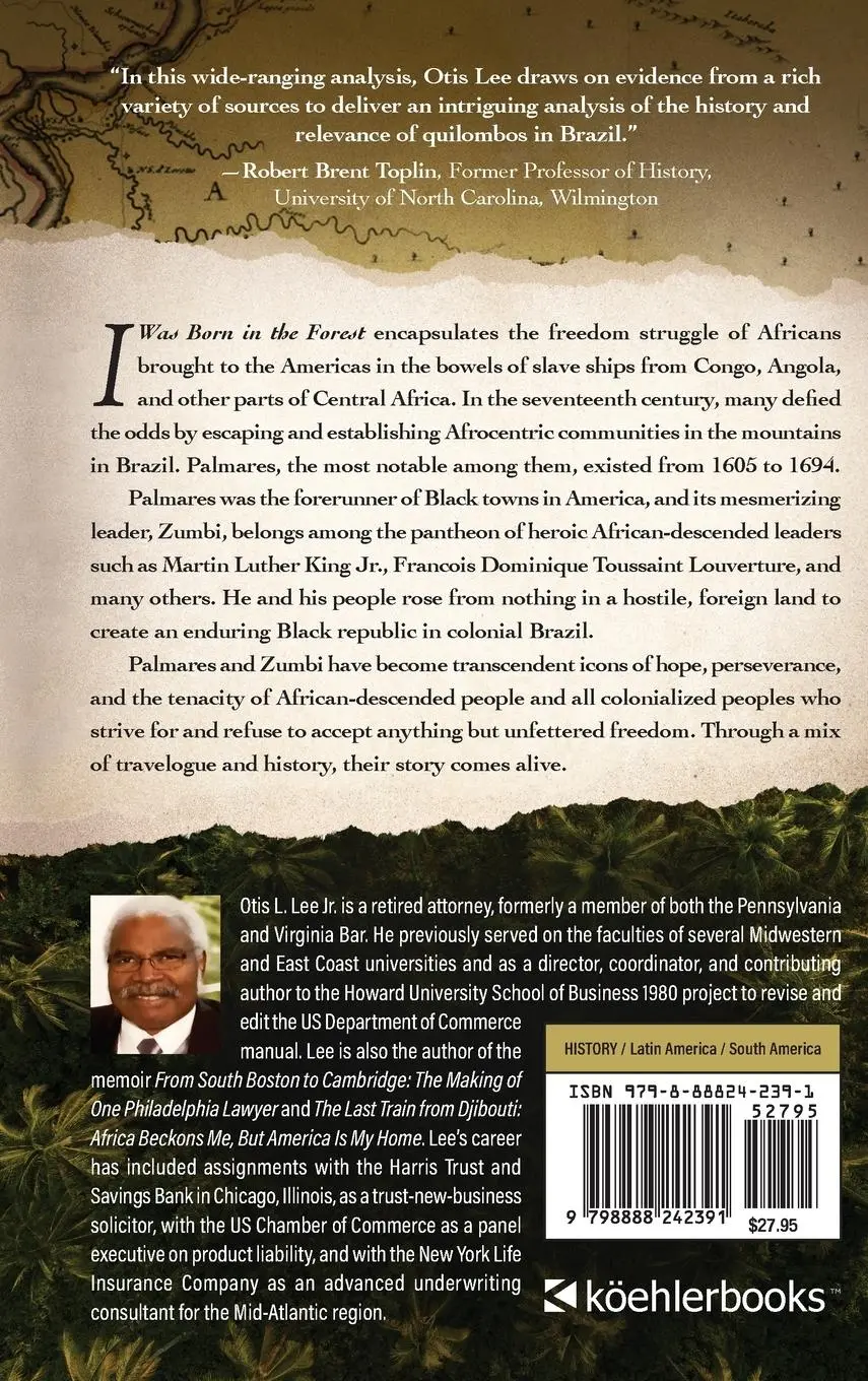 Rückseite: 9798888242391 | I Was Born in the Forest | Otis L. Lee Jr. | Buch | Englisch | 2024