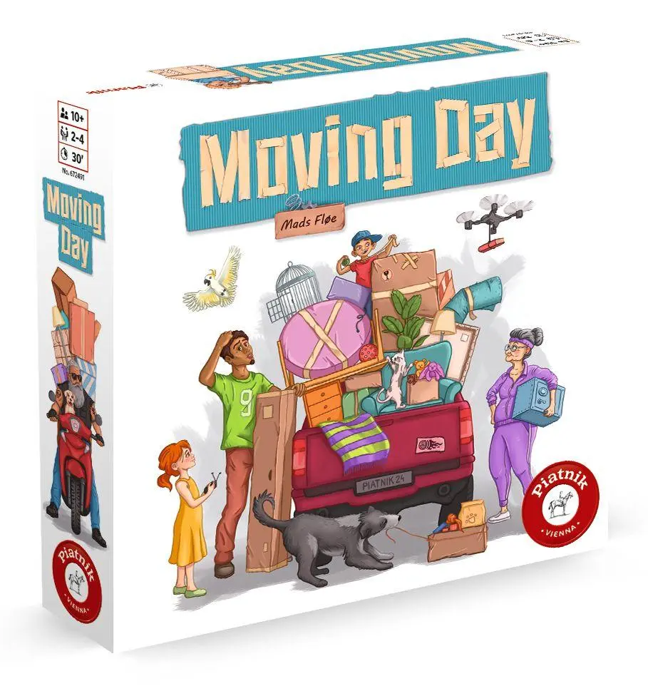 Cover: 9001890672491 | Moving Day | Spiel | 6724 | Deutsch | 2025 | Piatnik Deutschland GmbH