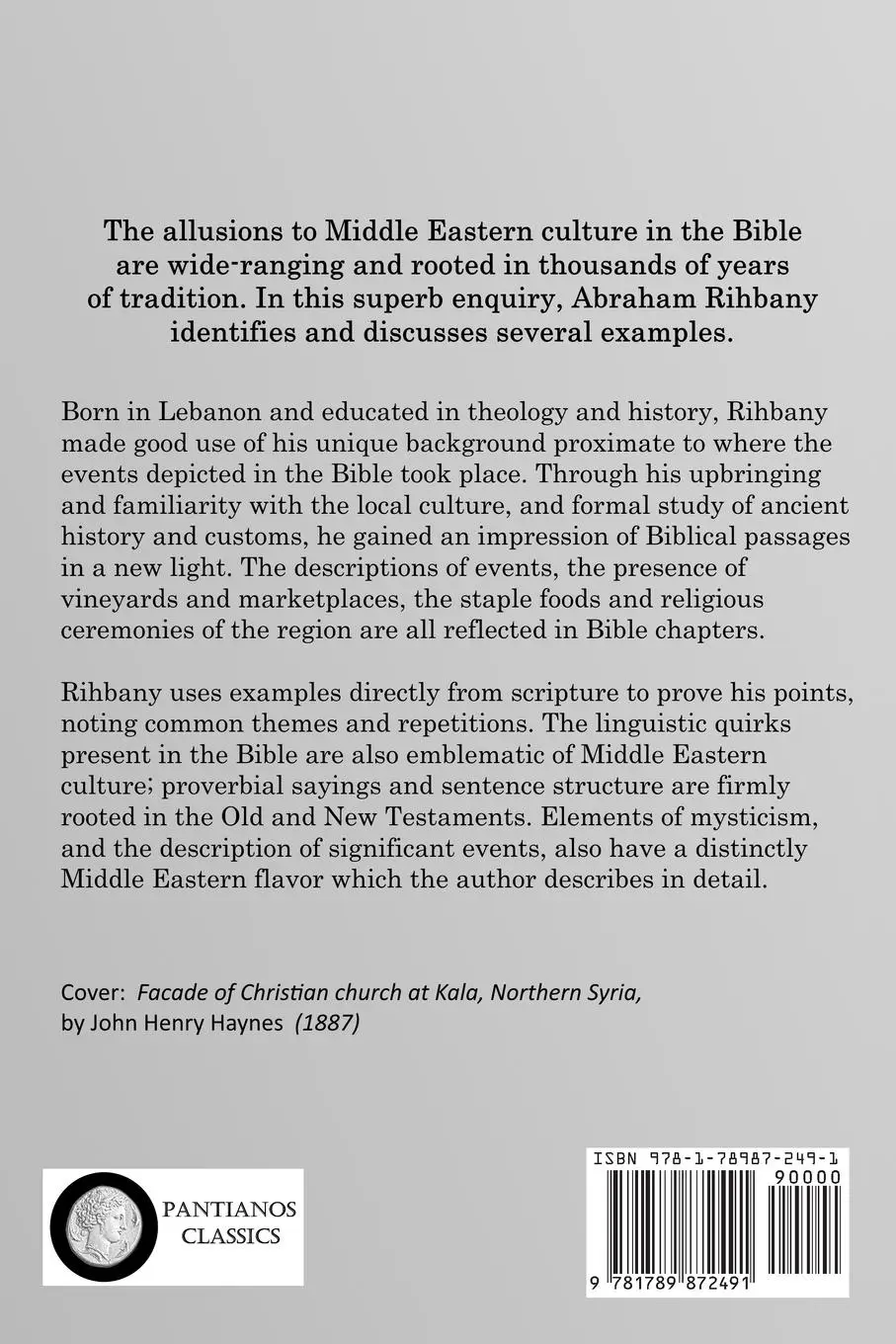 Rückseite: 9781789872491 | The Syrian Christ | Abraham Mitrie Rihbany | Taschenbuch | Englisch