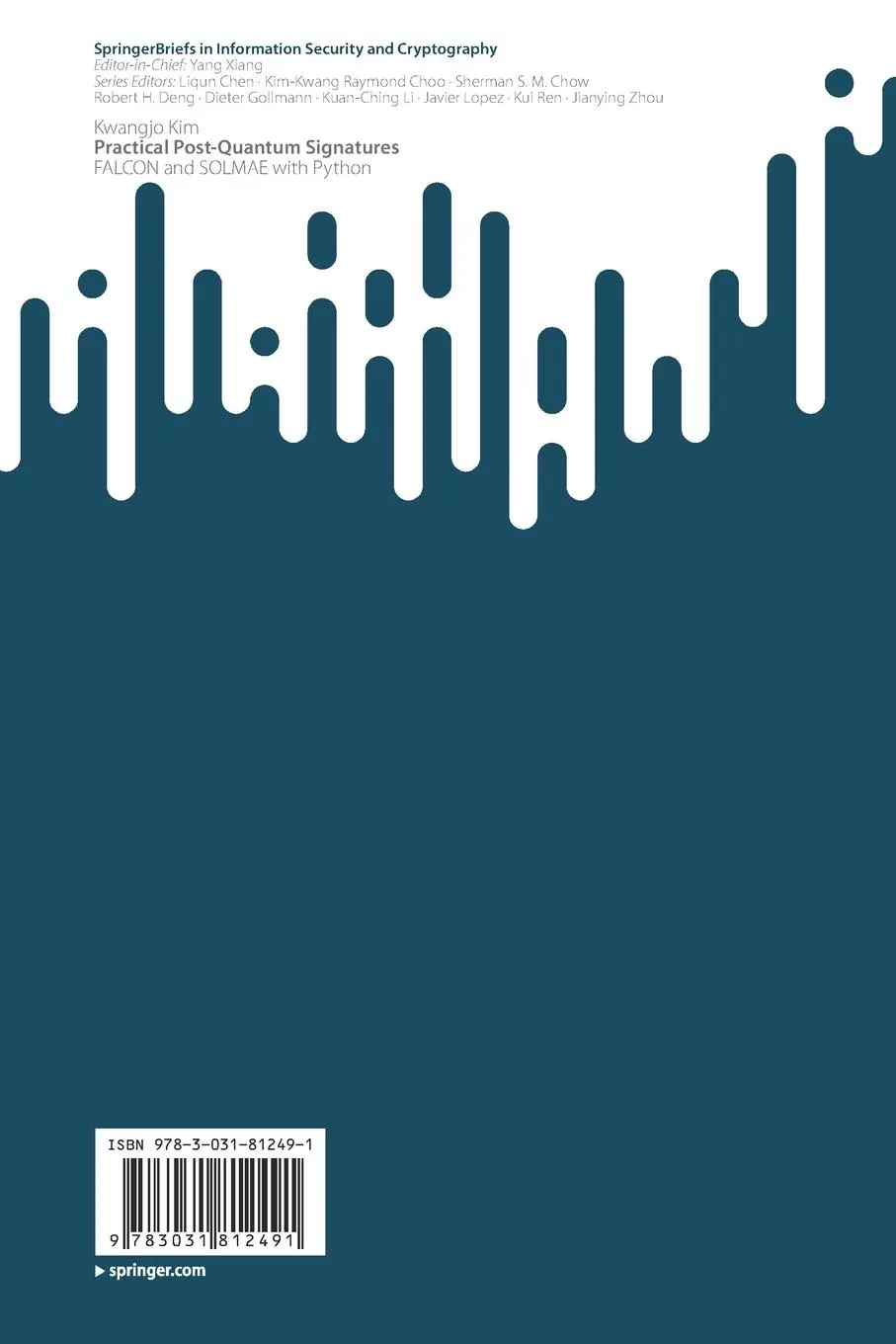 Rückseite: 9783031812491 | Practical Post-Quantum Signatures | FALCON and SOLMAE with Python