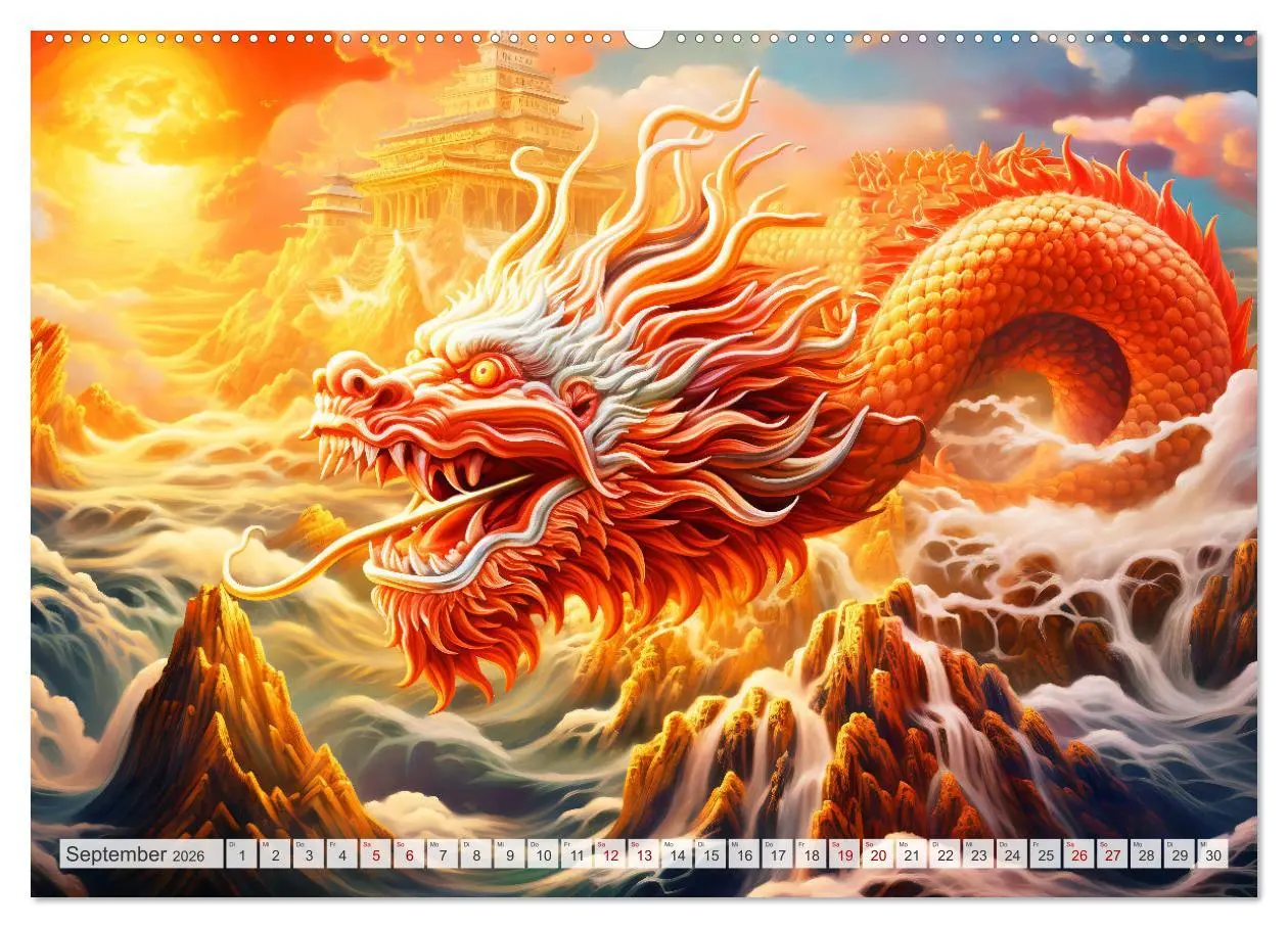 Bild: 9783457472491 | Jahr des Drachen - Im Stil des chinesischen Tierkreiszeichens...