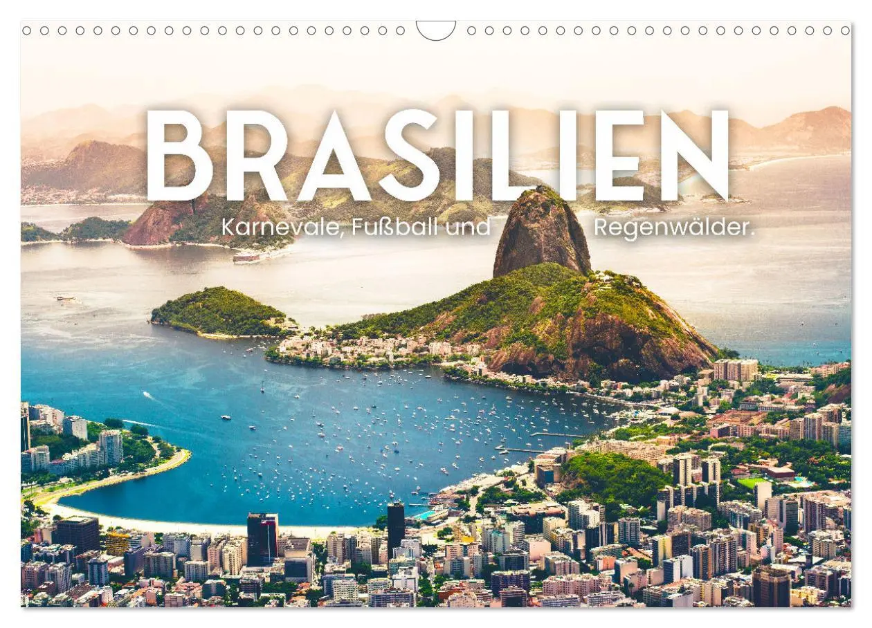 Cover: 9783457612491 | Brasilien - Karnevale, Fußball und Regenwälder. (Wandkalender 2026...