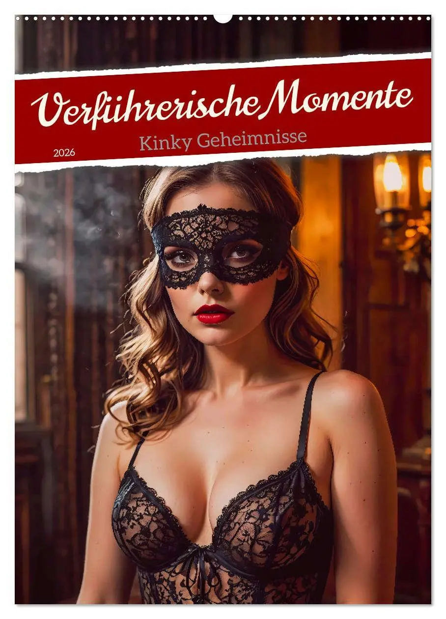 Cover: 9783516252491 | Verführerische Momente - Kinky Geheimnisse (Wandkalender 2026 DIN...
