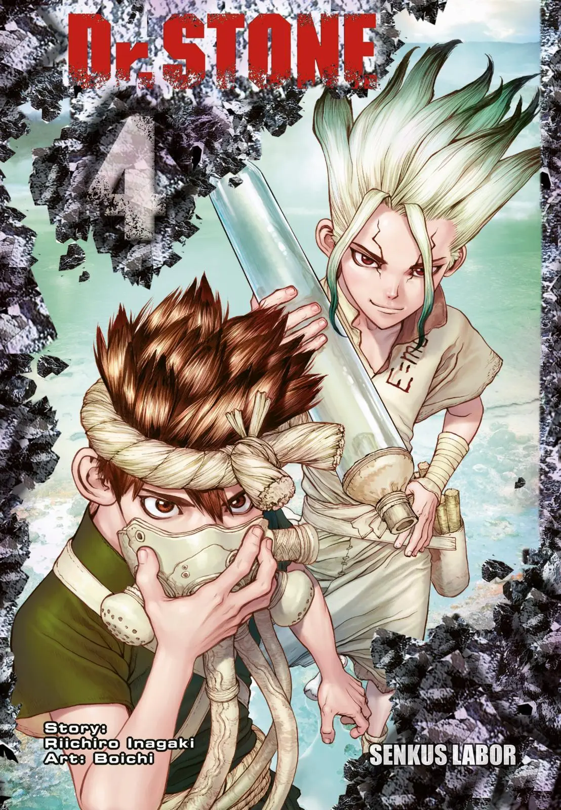 Cover: 9783551732491 | Dr. Stone 4 | Verrückte Abenteuer, Action und Wissenschaft! | Buch