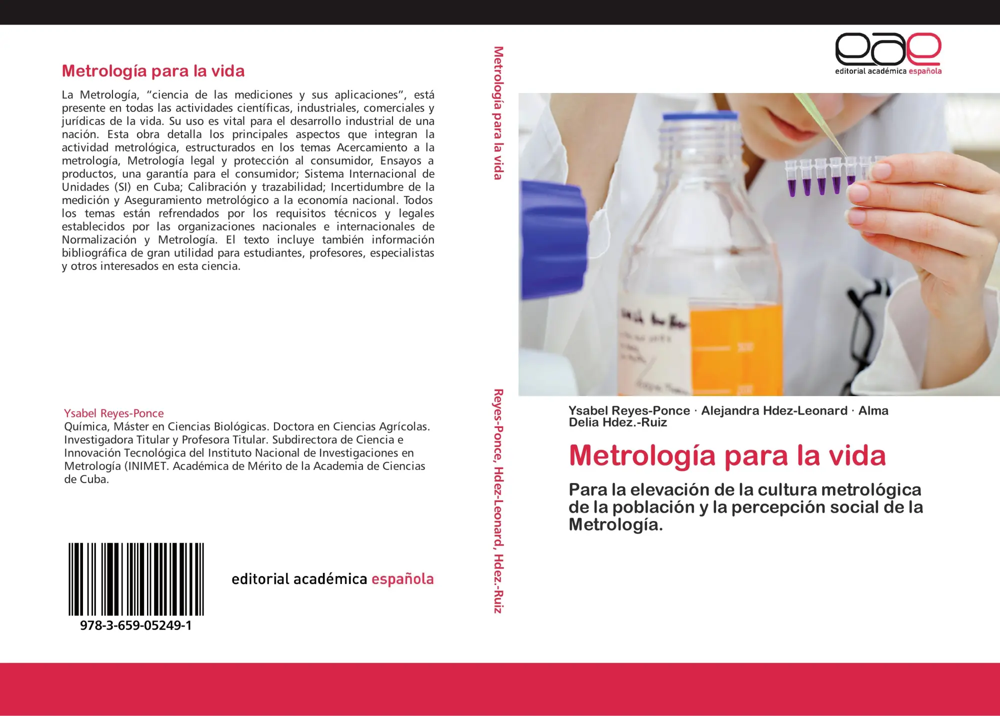 Cover: 9783659052491 | Metrología para la vida | Ysabel Reyes-Ponce (u. a.) | Taschenbuch