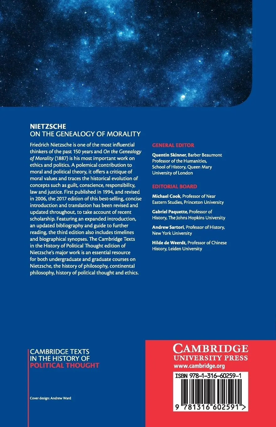Rückseite: 9781316602591 | Nietzsche | 'On the Genealogy of Morality' and Other Writings | Buch
