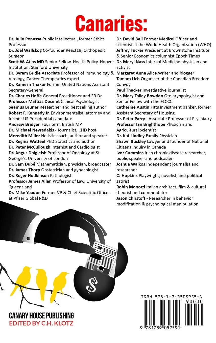 Rückseite: 9781739052591 | Canary In a (Post) Covid World; Money, Fear and Power | Buch | 2024