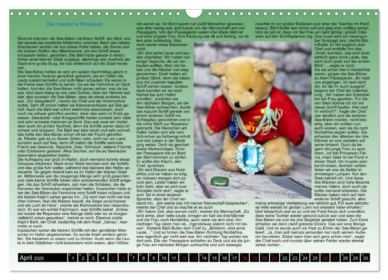 Bild: 9783435062591 | Die Abenteuer der See-Bären (Wandkalender 2025 DIN A3 quer),...