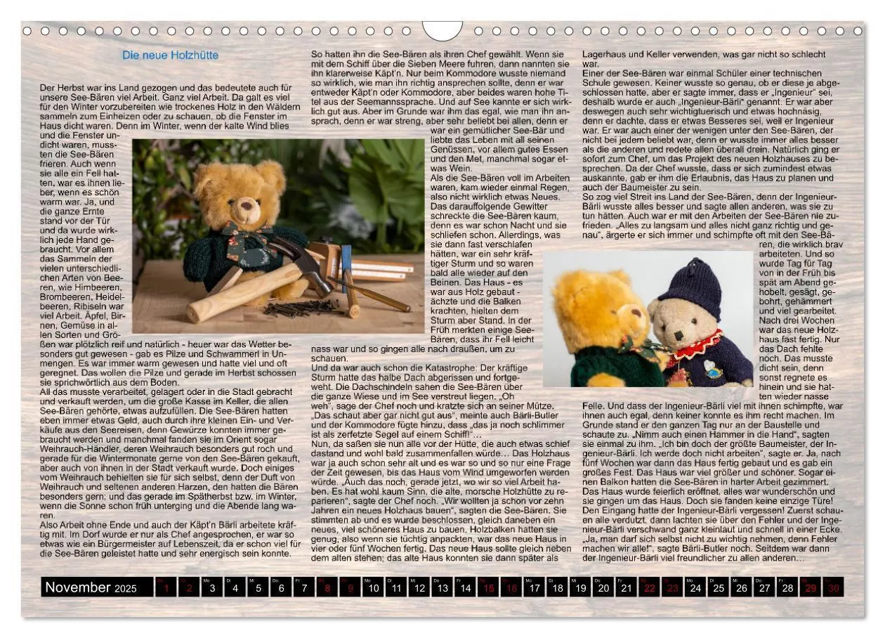 Bild: 9783435062591 | Die Abenteuer der See-Bären (Wandkalender 2025 DIN A3 quer),...