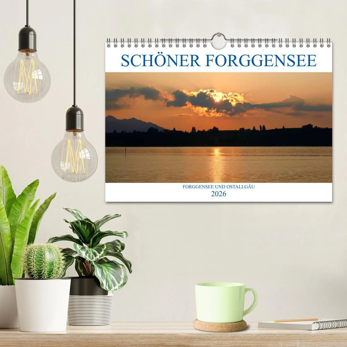 Bild: 9783457772591 | Schöner Forggensee (Wandkalender 2026 DIN A4 quer), CALVENDO...