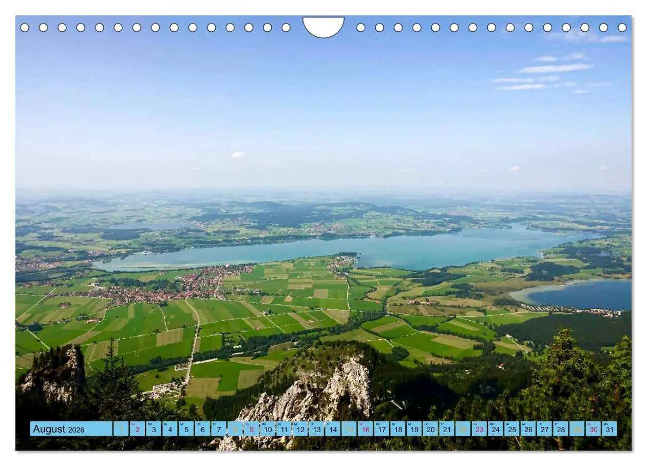 Bild: 9783457772591 | Schöner Forggensee (Wandkalender 2026 DIN A4 quer), CALVENDO...
