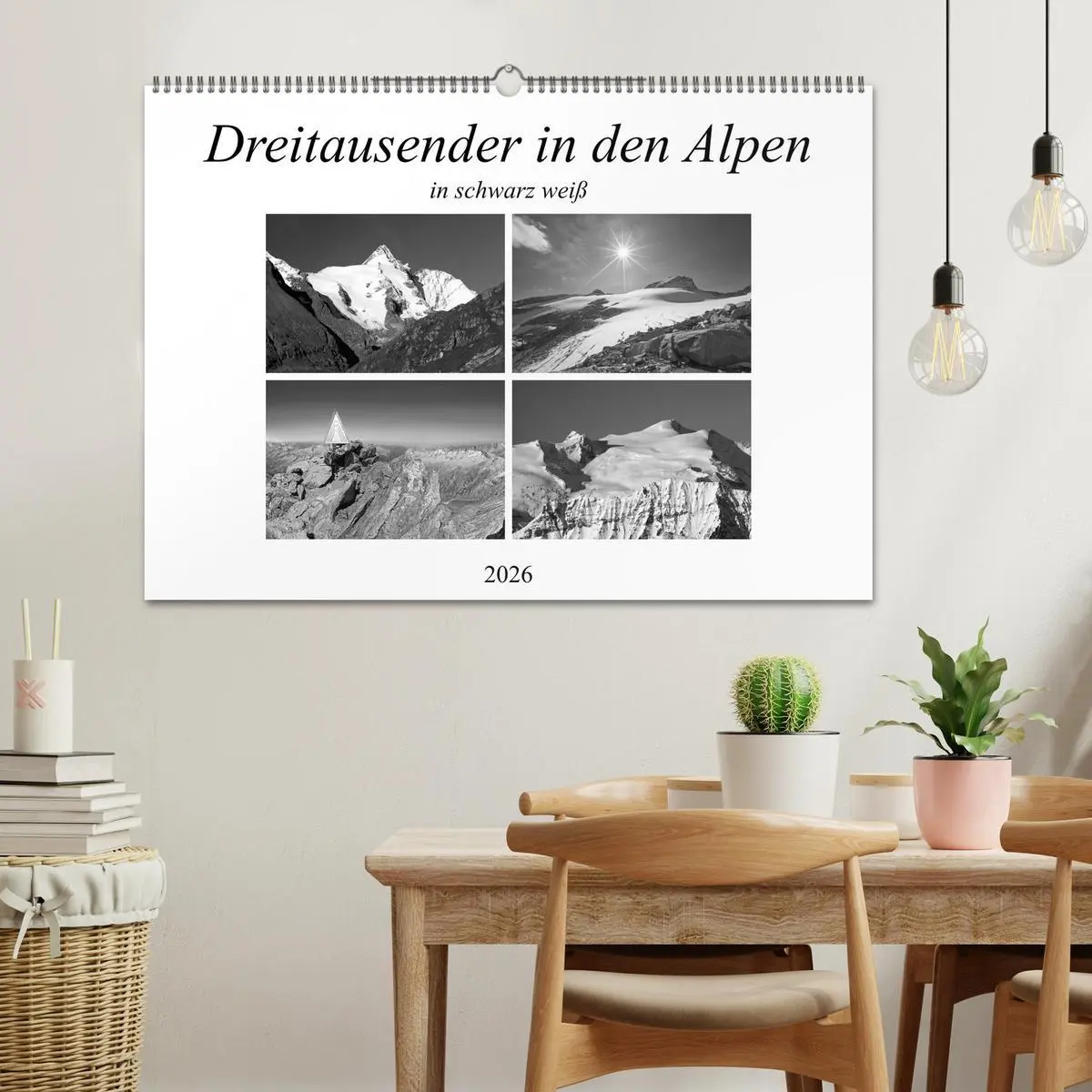 Bild: 9783457842591 | Dreitausender in den Alpen (Wandkalender 2026 DIN A2 quer),...