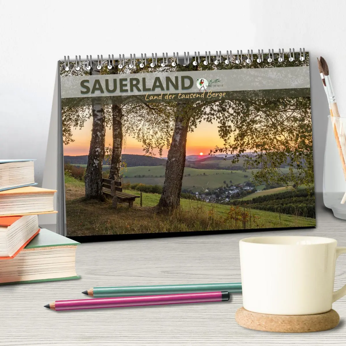 Bild: 9783457912591 | Sauerland - Land der tausend Berge (Tischkalender 2026 DIN A5...