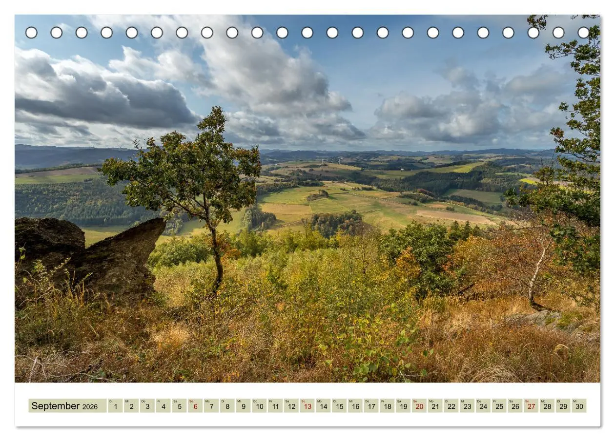 Bild: 9783457912591 | Sauerland - Land der tausend Berge (Tischkalender 2026 DIN A5...