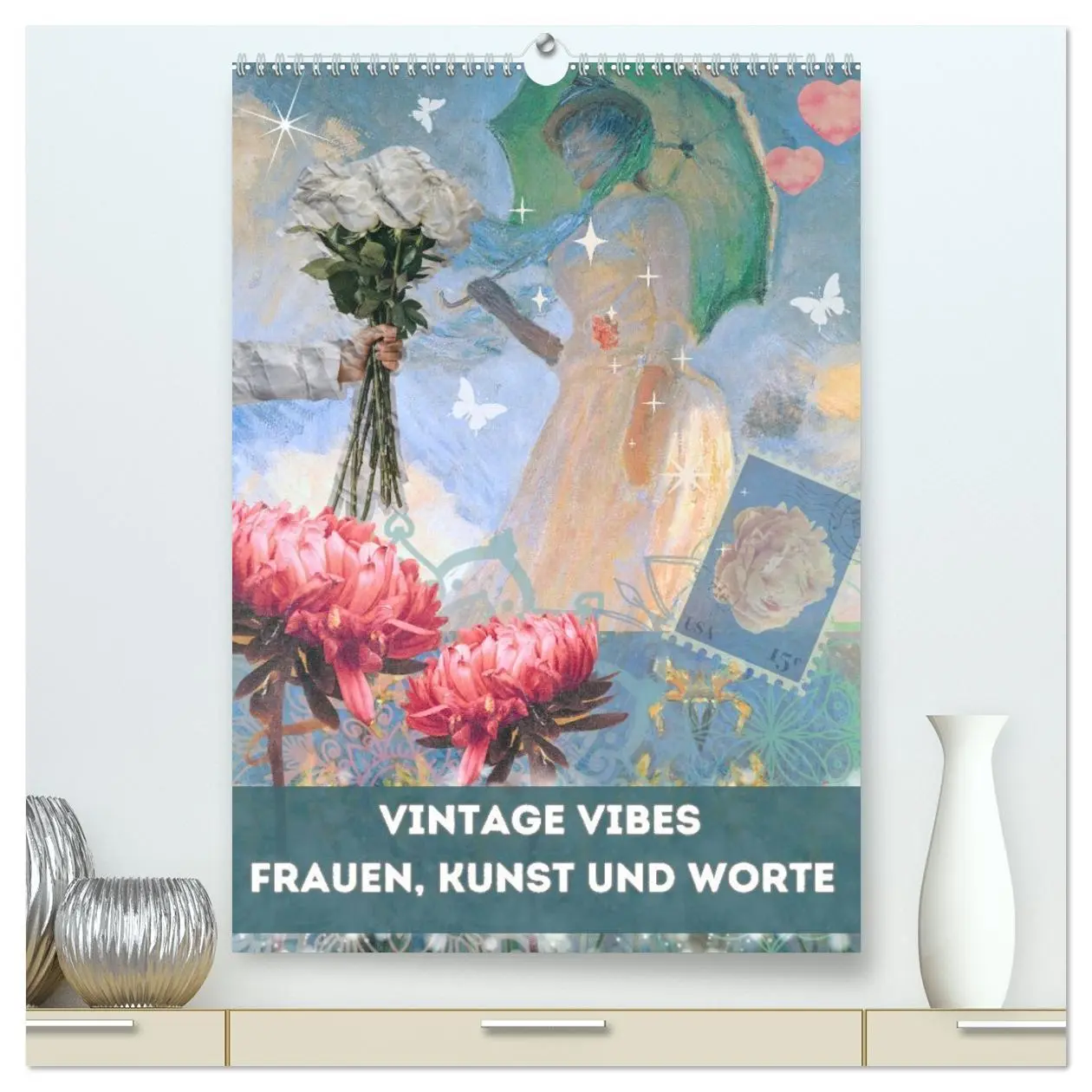 Cover: 9783516242591 | Vintage Vibes - Frauen, Kunst und Worte (hochwertiger Premium...