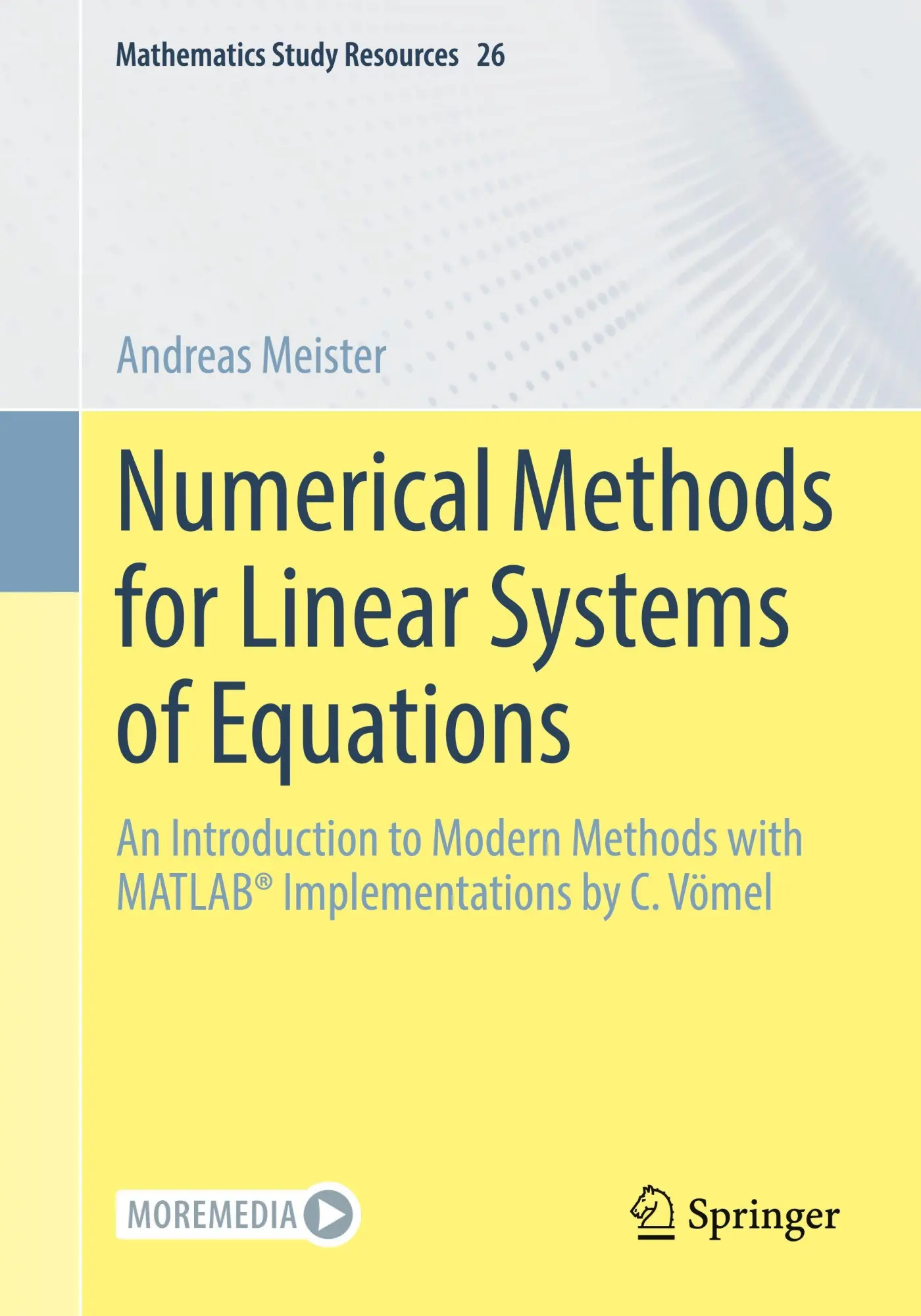 Cover: 9783658502591 | Numerical Methods for Linear Systems of Equations | Andreas Meister