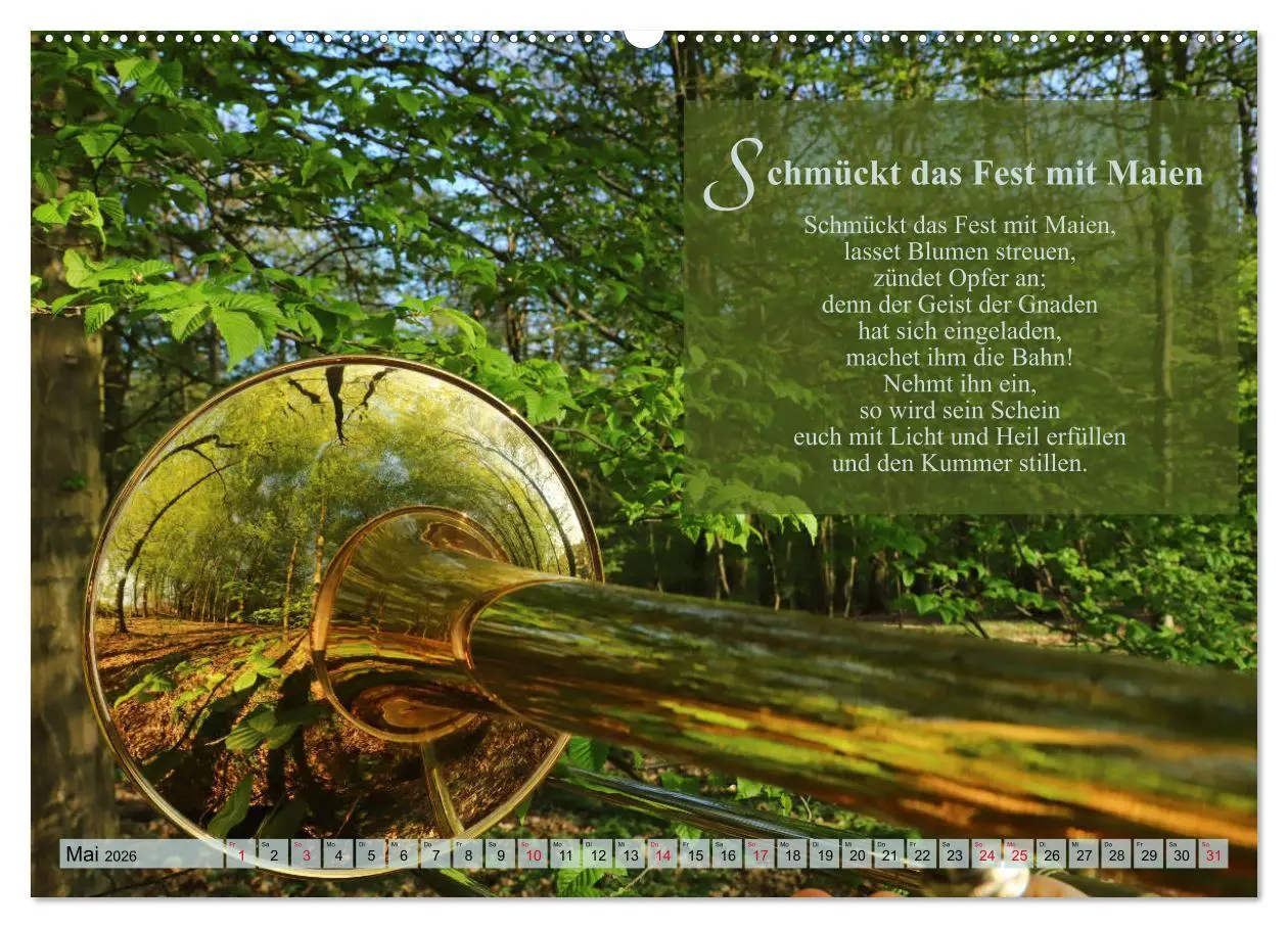 Bild: 9783457692691 | Lieder für Blechbläser (hochwertiger Premium Wandkalender 2026 DIN...