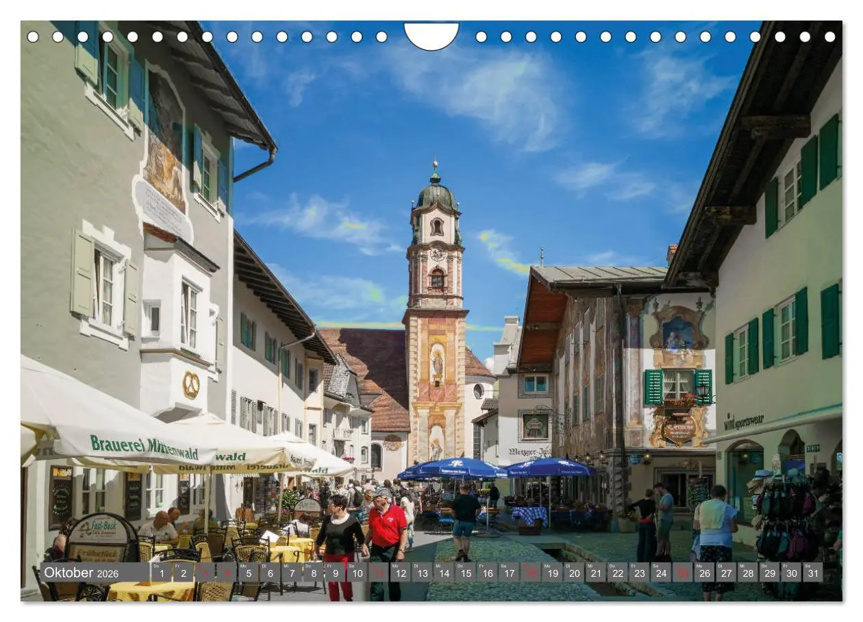 Bild: 9783457762691 | Rund um Bayern (Wandkalender 2026 DIN A4 quer), CALVENDO...