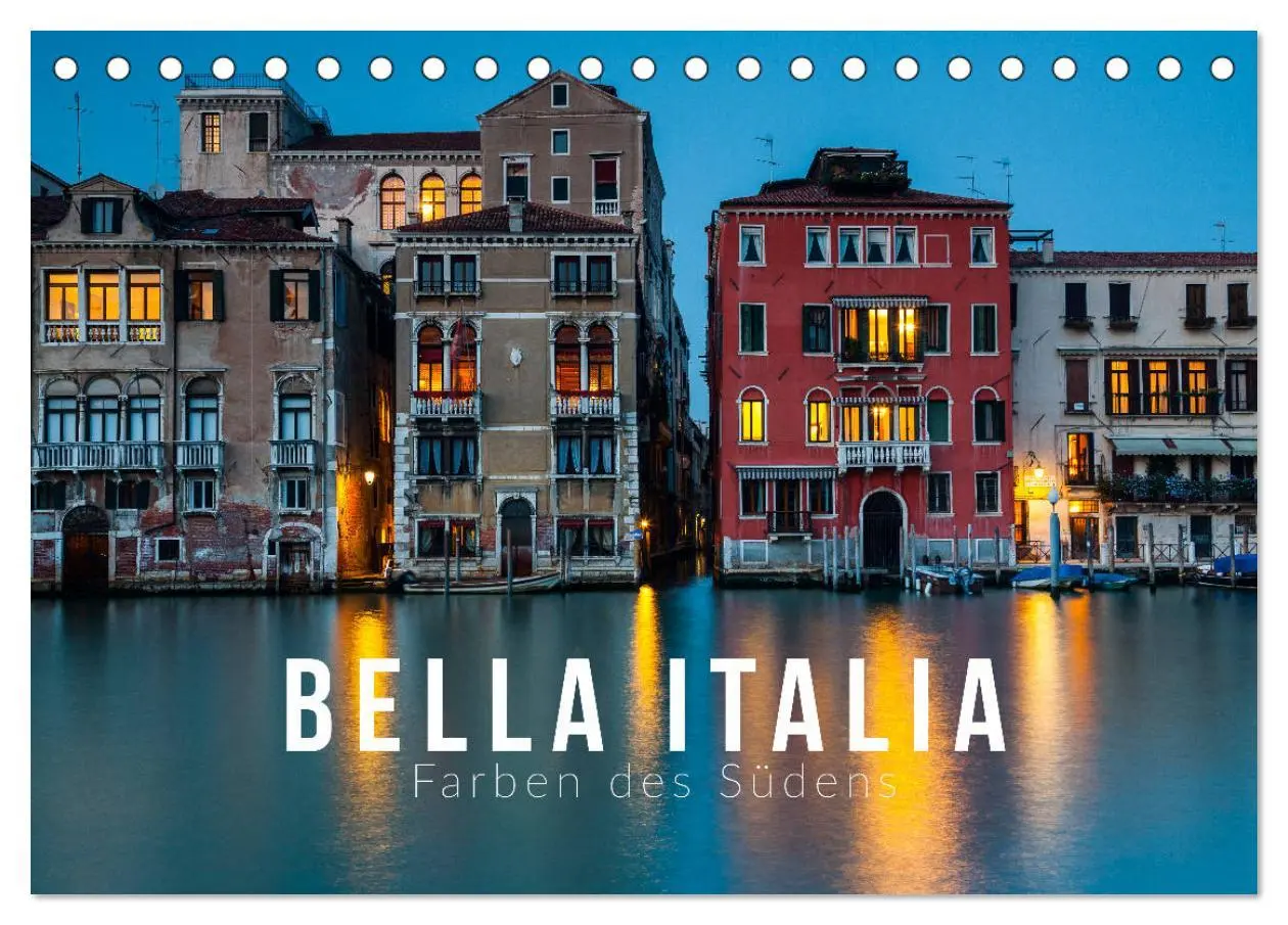 Cover: 9783457902691 | Bella Italia. Farben des Südens (Tischkalender 2026 DIN A5 quer),...