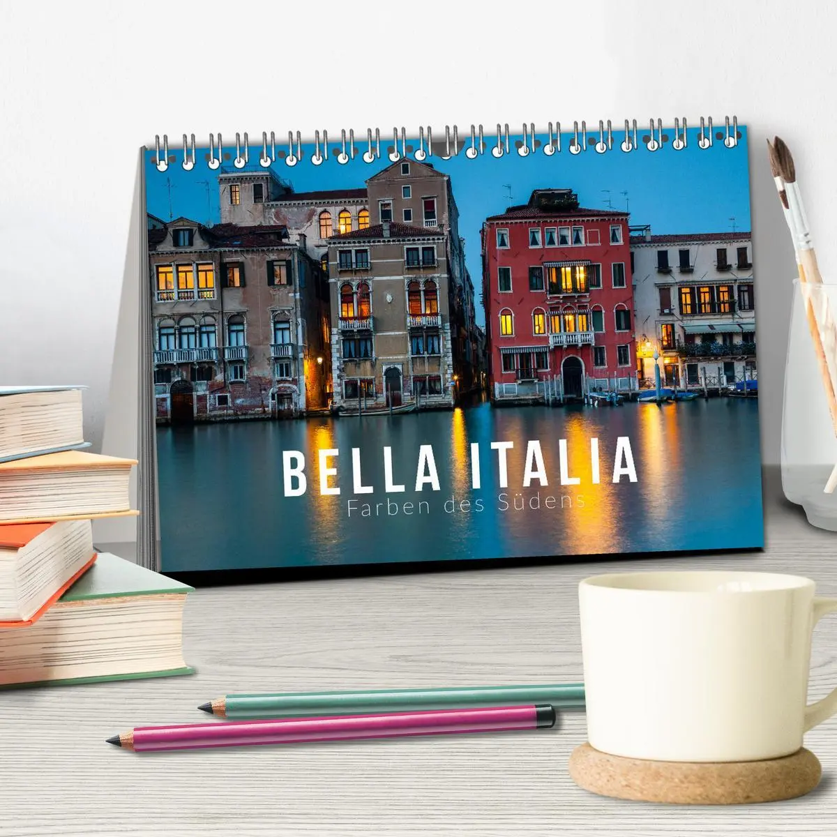Bild: 9783457902691 | Bella Italia. Farben des Südens (Tischkalender 2026 DIN A5 quer),...