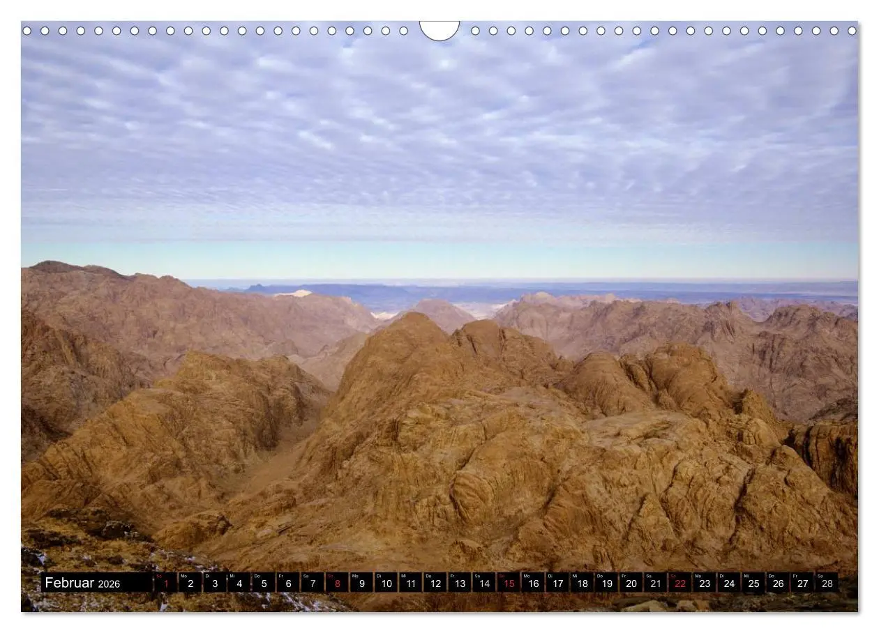 Bild: 9783516092691 | Sinai - Landschaft aus Fels und Sand (Wandkalender 2026 DIN A3...