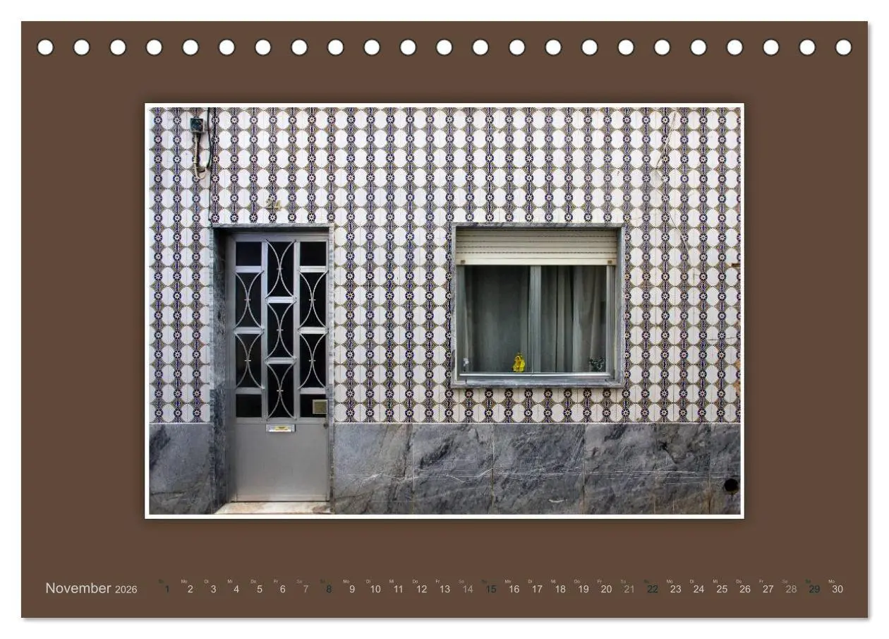Bild: 9783516162691 | Azulejo-Fassaden in Portugal (Tischkalender 2026 DIN A5 quer),...