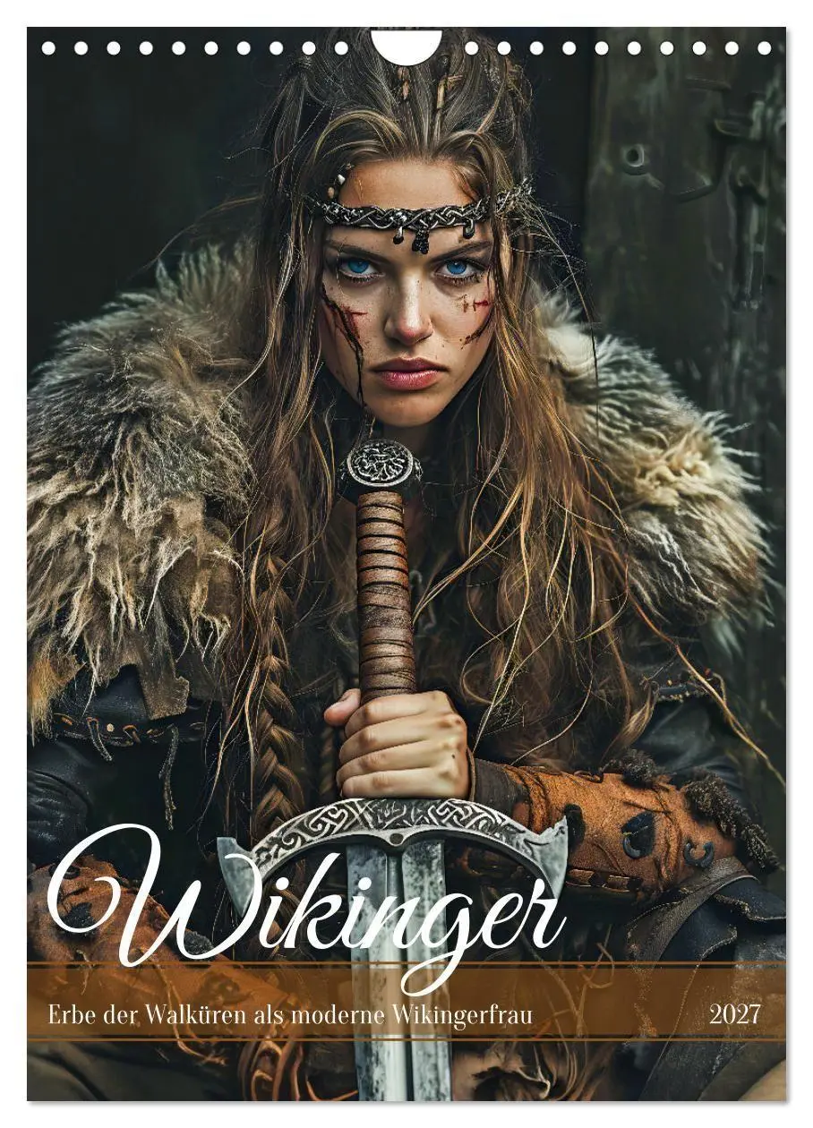 Cover: 9783569182691 | Wikinger - Erbe der Walküren als moderne Wikingerfrau (Wandkalender...