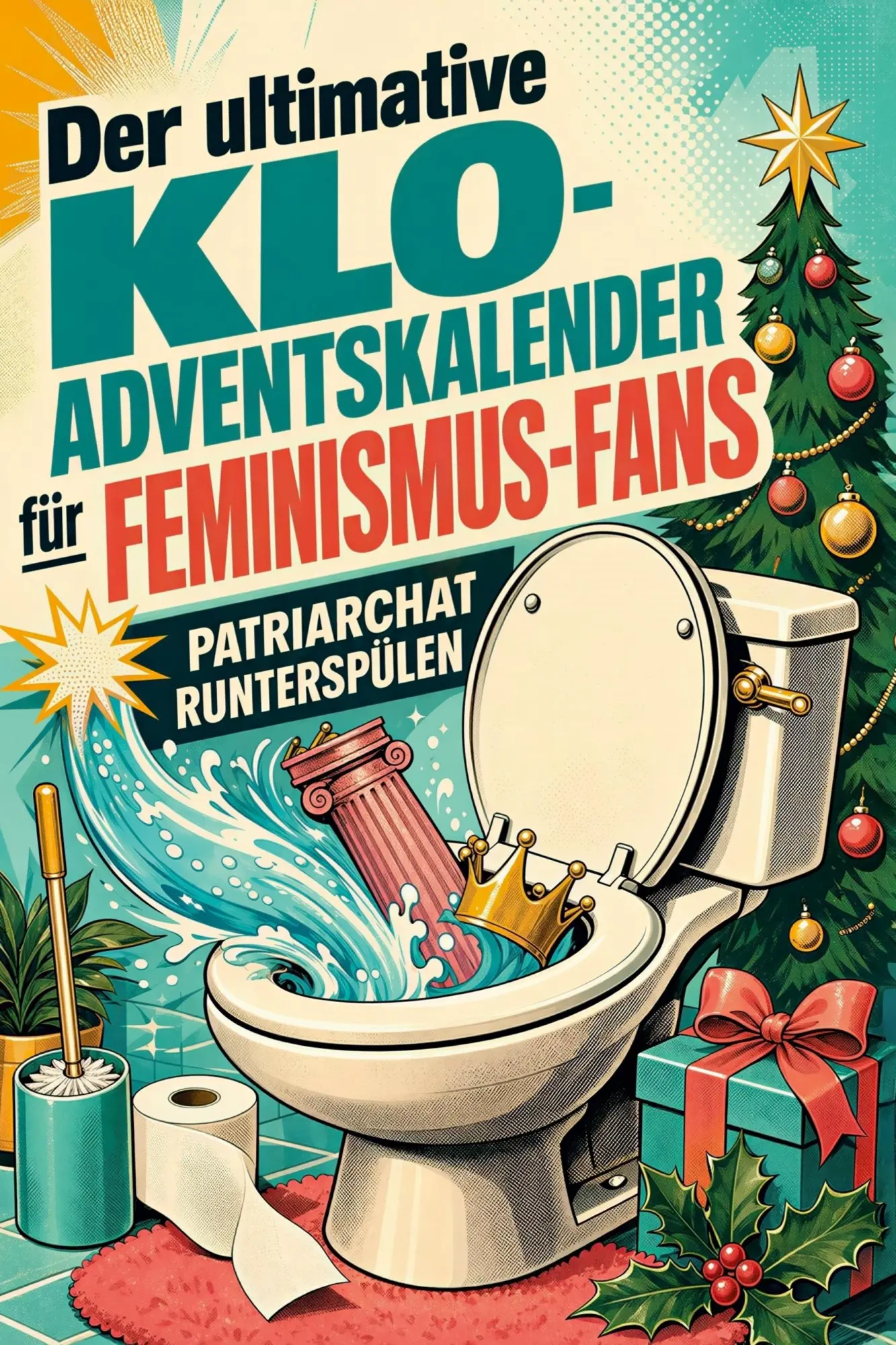 Cover: 9783696112691 | Der ultimative Klo-Adventskalender für Feminismus-Fans | Luisa Maier