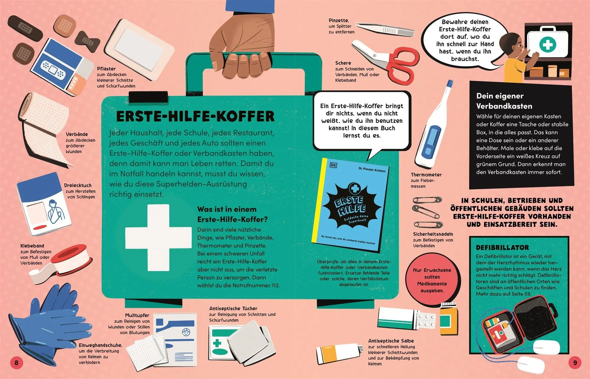 Bild: 9783831052691 | Erste Hilfe - Entdecke deine Superkraft | Punam Krishan | Buch | 64 S.