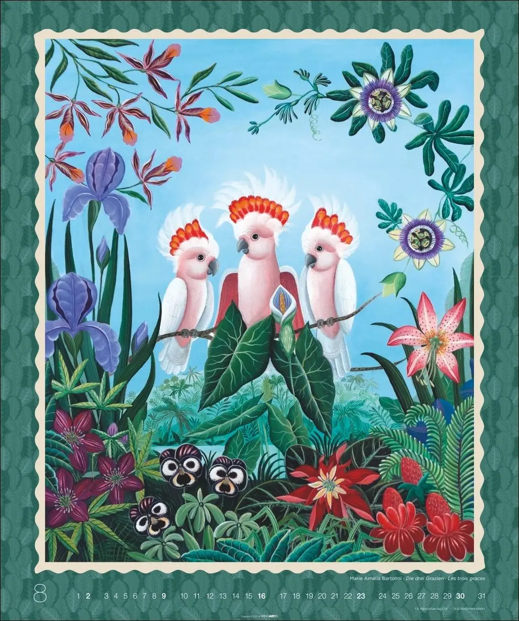 Bild: 9783839902691 | Exotische Gärten Edition Kalender 2026 | Maria Amalia Bartolini | 2026