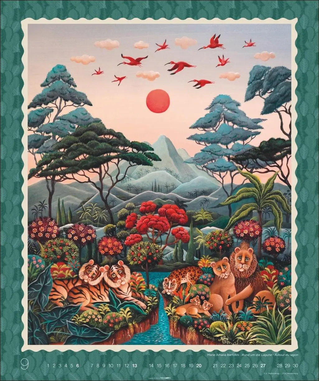 Bild: 9783839902691 | Exotische Gärten Edition Kalender 2026 | Maria Amalia Bartolini | 2026
