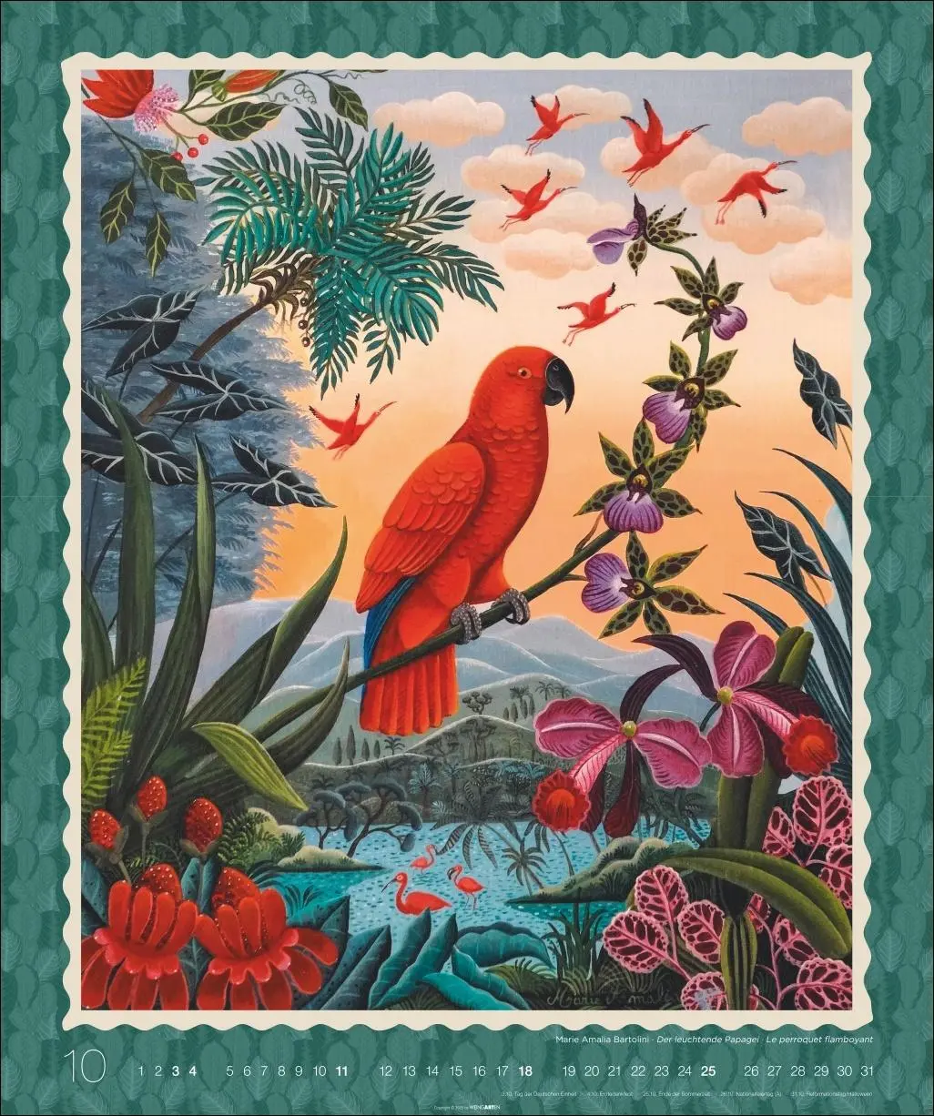 Bild: 9783839902691 | Exotische Gärten Edition Kalender 2026 | Maria Amalia Bartolini | 2026