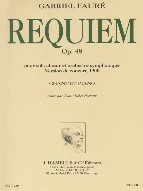 Cover: 9790230792691 | Requiem pour soli, choeur et orchestre op. 48 | piano | Fauré | Buch