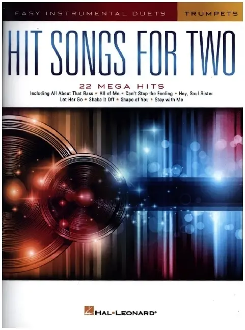 Cover: 9781540012791 | Hit Songs for Two Trumpets | Easy Instrumental Duets | Various | Buch